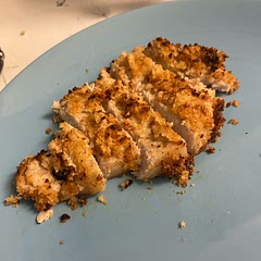 Pork chop was very good! Loved the crisp from the panko, next time I’ll definitely let it marinate longer