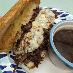 My family loved it. Air fried for the perfect crisp. LOVE the au jus sauce. Toddler approved (deconstructed sandwich)