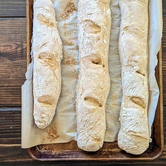 Great!! Just need to figure out how to shape better and how to get a nicer, golden brown color. Also, could probably be just a tad less crispy