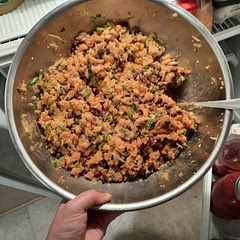So GOOD!!!!! I Added just a touch of white wine vinegar to the dressing.