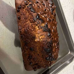 Made the bread without the cocoa powder though. Still yummy