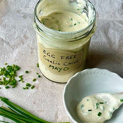 Egg free Garlic Chive Mayo 