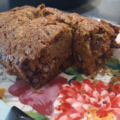 This zucchini bread is moist and so delicious, I love it! ❤️ It's not as sweet as my usual recipe but it's definitely sweet enough. P.S.- it's super good with tea! I'll probably make it again when I have more zucchinis! 