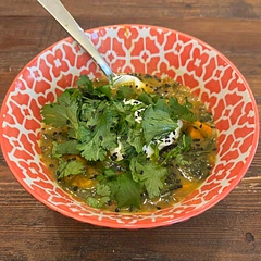 Super delicious! It was a little too spicy for me on the first day but by the second day it had mellowed out and was even better! Added yogurt to cool it down. Would definitely make again!