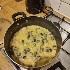 Meal prep for 8 portions.