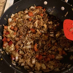 I would cut down on the soy sauce