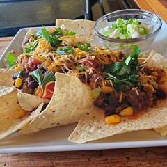 Used an extra pound of ground beef. Served it over the chip. All in all pretty tasty.
