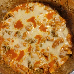 I used garden rotini noodles.