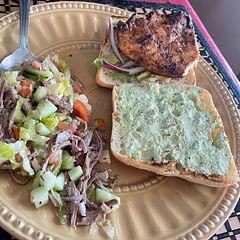 So good! i cooked the chicken in a pan on the stove and it works just as good!