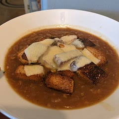 Such a warm, yummy, comforting meal.