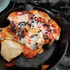 It was ok but not a huge hit. Added mushrooms and chopped olives.