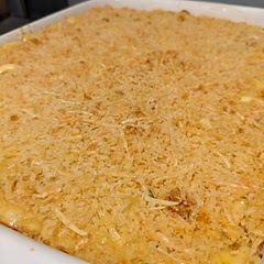 Not a bad recipe, good for leftovers and reheating.  I'll be looking for a different recipe next time I make Mac and cheese though, I like a more saucy Mac & cheese.
