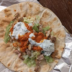Came out great, made my own harissa and added saffron water to the rice but otherwise followed the recipe exactly and meal prepped a bunch of pita wraps!