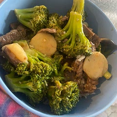 Added water chestnuts and it added a nice crunch and flavor to the sauce. Will definitely make again in the future.