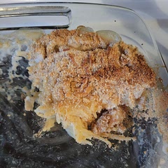 Family dug in before I could get a good pic!! Good flavor, will add more/different spices next time as well as cheese. Going to be a staple at home!!!