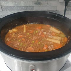 Added 2 parsnips and celery, used gravy granules instead of flour 