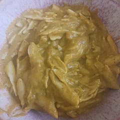 I made this recipe the way it states but I use chickpea noodles