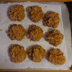I love the texture, very fluffy.  I left the chocolate chips out for a less sweet variation. 