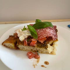 The best home made focaccia :)