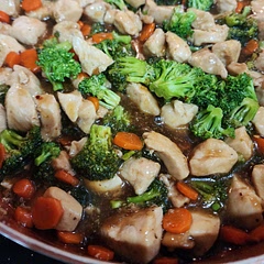 Doubled the recipe and added red crushed peppers for a kick! But very good!