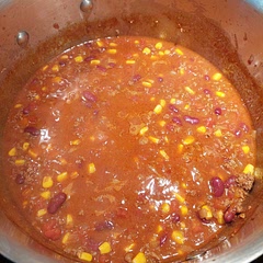 I added some corn to it and it was delicious!