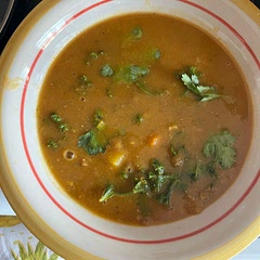 This was good and filling. Didn’t have to soak the lentils before hand and used frozen butternut squash. It was easy and yummy. I’m the only person in my family gluten free and multiple people in my family tried it and loved it