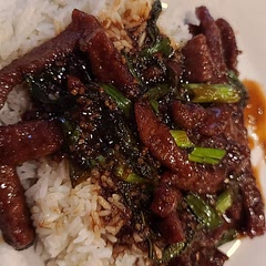 Doubled the sauce, but only used 2/3 cup of brown sugar total so it'd be less sweet overall.
I velveted the beef to make it super tender - you should try it if your beef comes out chewy! It's an old Chinese restaurant trick!
Update: I used a cheaper cut of steak and velveted for about 25-30 minutes to try and make up for the lesser quality of the meat. The meat had no structure or chew - it was just mushy! Be REALLY careful velveting any longer than about 15-20 min or it'll essentially disintegrate on you!