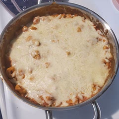 I added a little onion and mushrooms to the recipe. Turned out great! 