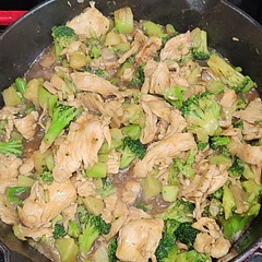 Tenderized the chicken and its so tender!
