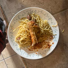 It was amazing I made it with spaghetti carbonara.