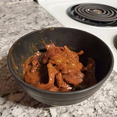 Easy to make and absolute amazing I messed up the sauce a bit. Probably to much starch but the flavor was still good. I reccomend just cooking it longer over medium heat