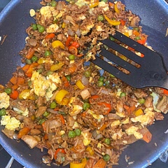 I added more spice, but it was an easy recipe to follow and make! Also easy college meal.