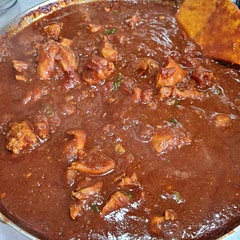 I did not cook my chicken separately but included it in when making the sauce. 