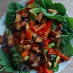 made as salad