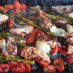 Swapped green beans for tenderstem broccoli . And will add baby potatoes next time.
Think I  added too much pepper. 