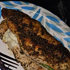 Was good but it would have been better with BBQ sauce on top while it baked.
