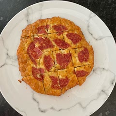 Added some pepper, oregano and prosciutto on top. Delicious but not for everyday recipe. I will make it on special occasions.