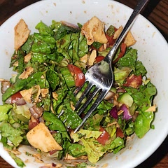 Super delicious recipe. I made my own pomegranate molasses because no store around me carries it. I also omitted the radishes. Will make again!