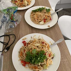 Can use chestnut mushrooms. Tastes just as good :) Very delicious recipe! Strong flavours! 

Good meal for having friends over. Good portion for 3. Double if needed for more people.