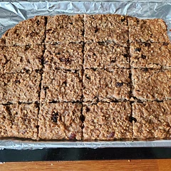 Decided to make it into bars rather than cookies!