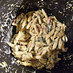 I did the recipe exactly as instructed with the ingredients of 8 servings.  I used a skillet at first and transfered it over to a deeper pot.  Everything came out perfectly and my family loved it.