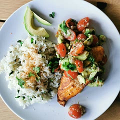 This was absolutely amazing. Went so well with "Salmon with Avocado Salsa" from "Gimme Delicious". 