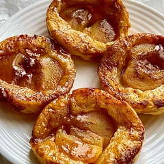 Flipped Salted Caramel Apple Pies 