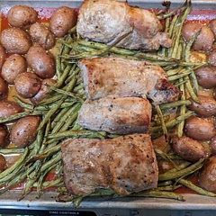 I used 2 lbs and cooked at 350 for an hour and kept the recipe the same.