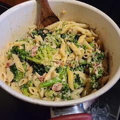 I used yellow onion instead of red and green onion instead of chives to use up some ingredients I already had. Recipe didn't call for salt but I suggest a small amount as a lover of salty food