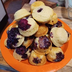 Made about 32 mini muffins