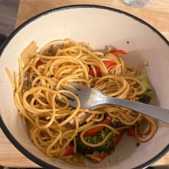 I added chicken and veggies and it’s the perfect meal
