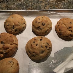 Followed directions exactly and these came out amazing!  My new favorite Chocolate Chip Cookie!  Thicker, cakier type of cookie sure to impress whoever you gift them to.