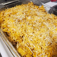 I added mini noodles and uses ground turkey. Turned out great! 