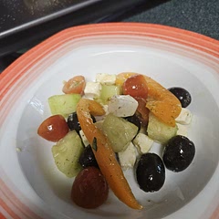 I am going to try bottled Greek dressing next time, this was a little bland